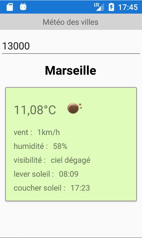 App Météo